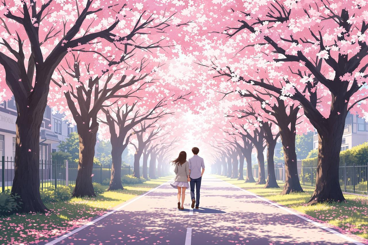 百合短剧在哪里看精品专题《校园初恋启蒙：从校服到婚纱的纯爱故事》封面