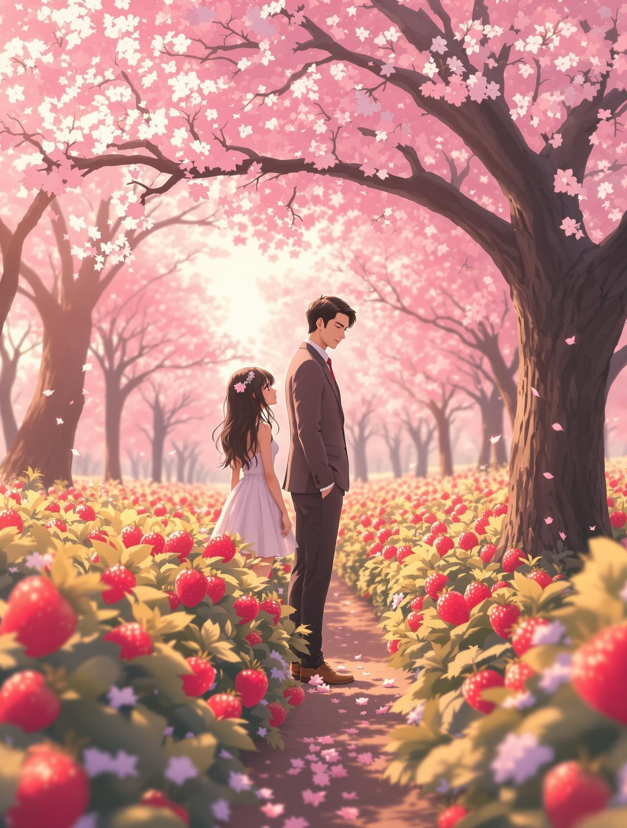 百合短剧在哪里看《总裁的草莓恋人》封面 - 甜宠日常